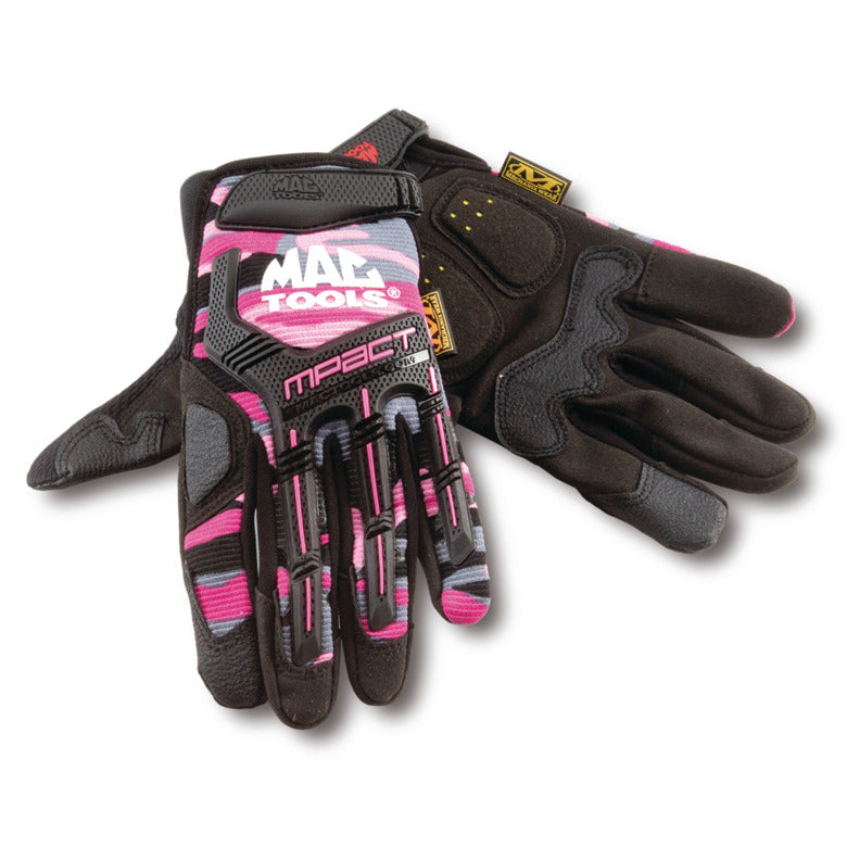 True Grip 9805-23 Medium Utility Camouflage Work Gloves, Women's Size, Pink  Camo